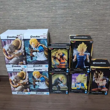 드래곤볼 & 원피스 피규어 묶음 판매 9체