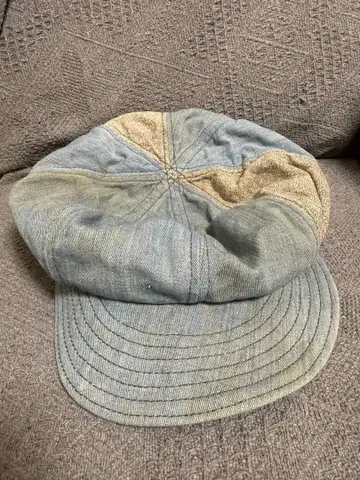 BAA 헌팅 캡 vintage 빈티지 데님 블랙 40s 50s