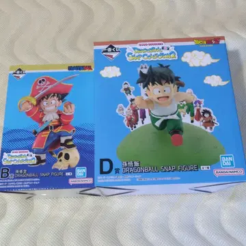 B상+D상 드래곤볼 스냅 피규어 2개 세트