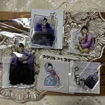 Dr.STONE 아사기리 겐 묶음 판매 아크릴 스탠드 캔뱃지