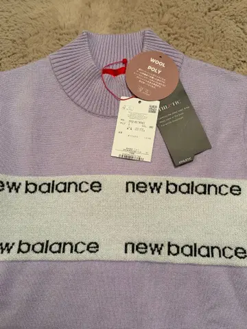 [ 미사용 새상품 ] new balance 골프 스웨터 라벤더 2