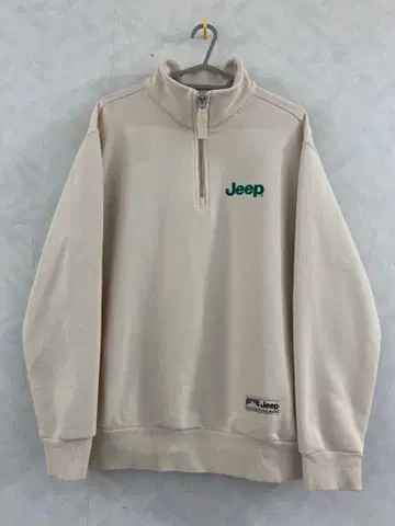 Jeep 하프 지퍼 맨투맨 S LOOSE FIT 지프 트레이닝복