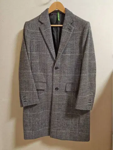 어반 리서치 멜톤 울 체스터 코트