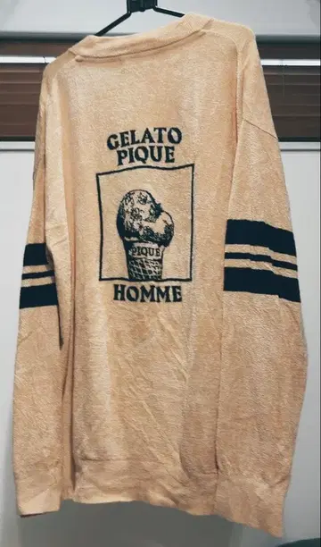 GELATO PIQUE 가디건 베이지 긴 길이