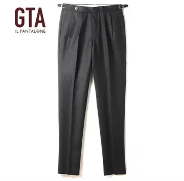 미사용 새상품 택 포함 GTA 사키소니 2 플리츠 HERRICK 그레이