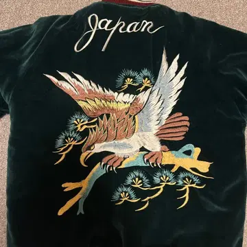 Clover Leaf 스카잔 리버서블 동양 엔터프라이즈 벨벳