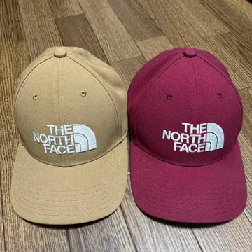 THE NORTH FACE 브라운 레드 캡