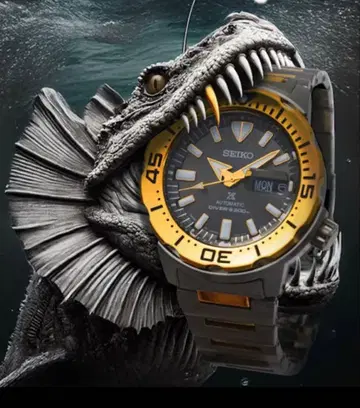 BEAMS 별주 SEIKO PROSPEX SILVER x GOLD