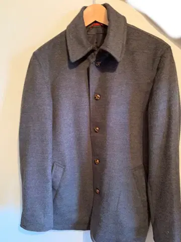 Hush Puppies 울 피코트 M 사이즈 그레이