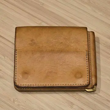 SLOW 이단 접이식 지갑 머니클립 코인 케이스