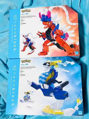 포켓몬 나노블록 미라이돈 콜라이돈