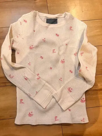 론 헤르만 꽃무늬 긴팔 T셔츠