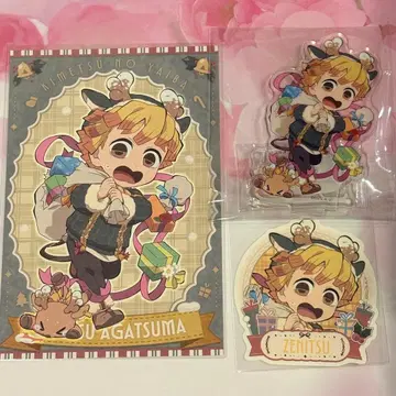 귀멸의 칼날 ufotable 크리스마스 아크릴 스탠드 아가츠마 젠이츠