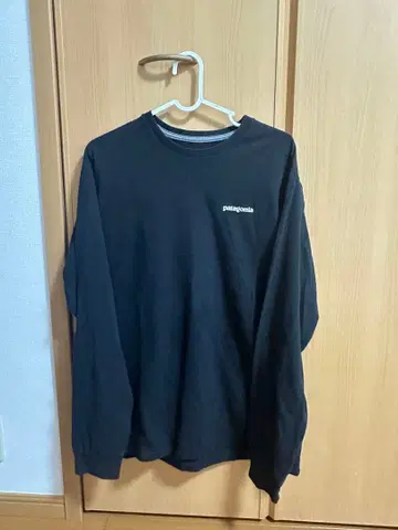patagonia 블랙 긴팔 셔츠