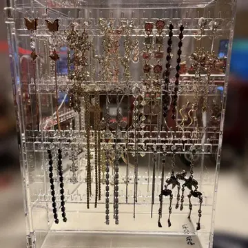 다색 금속제 귀걸이 세트 약 40점