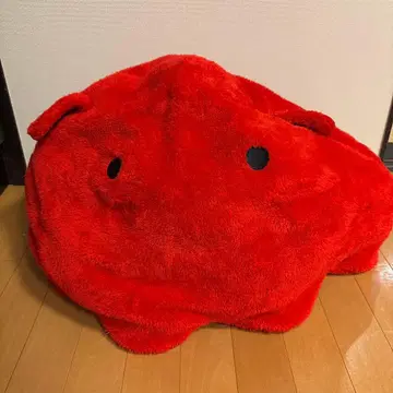 새상품급 미사용 새상품 멘다코 빨간색 봉제 인형