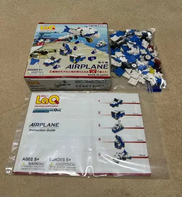 LaQ AIRPLANE 180개 조립 키트