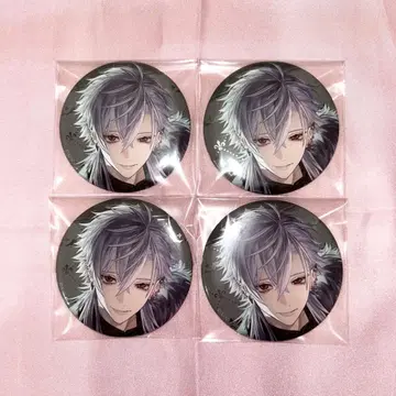 니지산지 쿠츠하 200만 명 캔뱃지 금박 귀족 의상 4점