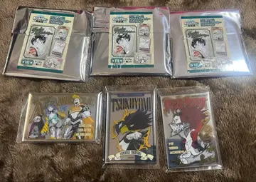 히로아카 원화전 파브 거울풍 아크릴 스티커 컬렉션 3개 세트