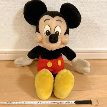 디즈니 미키마우스 봉제 인형 도쿄 디즈니랜드 레트로 당시 물품