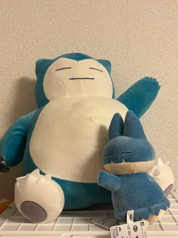 포켓몬스터 봉제 인형 카비곤&곤베 세트