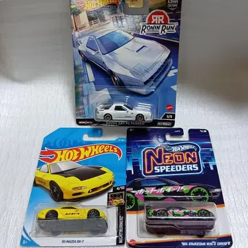 핫휠 RX-7 FC FD 3대 세트