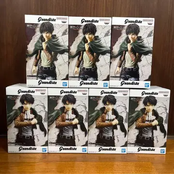 grandista 진격의 거인 엘렌 예거 리바이 피규어 7체 세트