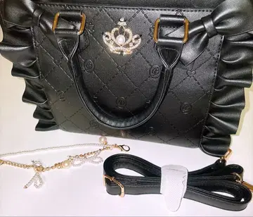 Pal elfy 파르엘피 모노그램 공주 이타백 블랙