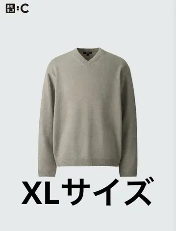 UNIQLO C 릴랙스 V넥 스웨터 XL 유니클로C