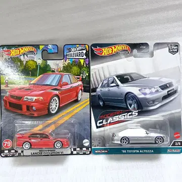 핫휠 랜서 에볼루션 알테짜 2대 세트