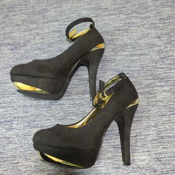 DiableBaiser 미사용 통굽 핑힐 24CM