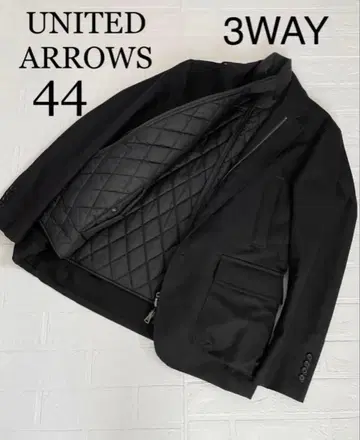 유나이티드 애로우즈 울 코트 3way 44