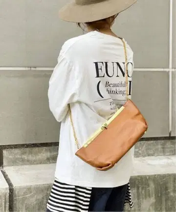 plage 별주 BRENTELLA 2way 체인 숄더백 카멜