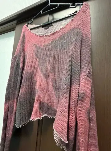 ZARA 메쉬 니트 크롭 기장