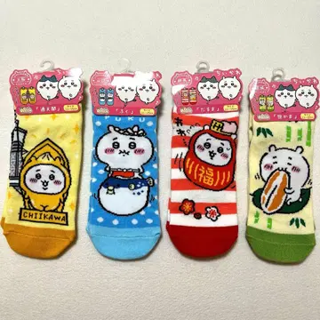 치이카와 (먼작귀) 지역 한정 삭스 4족 세트