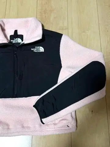 THE NORTH FACE 숏 기장 플리스 자켓 핑크 하프 ZIP