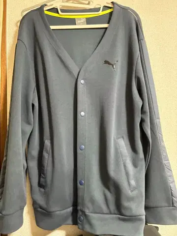 PUMA 버튼 가디건 M 사이즈 네이비