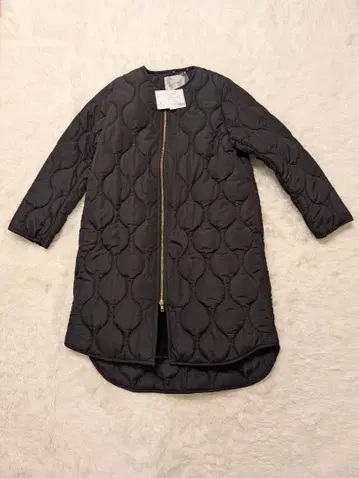 Emma Taylor 에마테일러 퀼팅 코트 블랙 36 인기