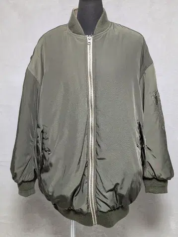 JEANASIS BIG 보아 리버서블 MA-1 카키