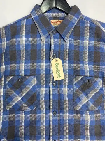 동양 엔터프라이즈 TWILL CHECK WORK SHIRT 사이즈 XL
