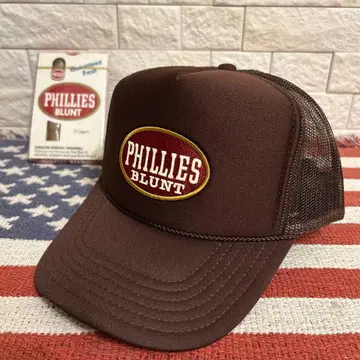 PHILLIES BLUNT 메쉬 캡 브라운 새상품 깊은
