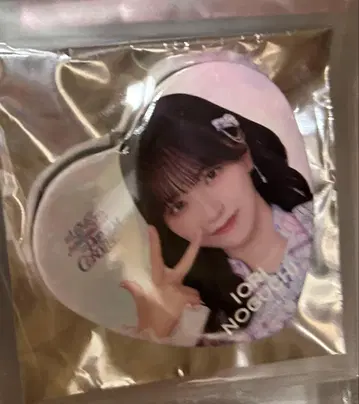 노구치 이오리 절대 아이돌 그만두지 마 캔뱃지