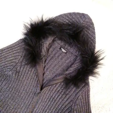 토네이도 마트 퍼 롱 가디건 니트