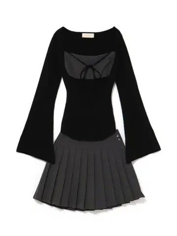 Gisele knit set up gray S