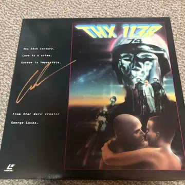 THX1138 레이저 디스크 조지 루카스 사인 포함
