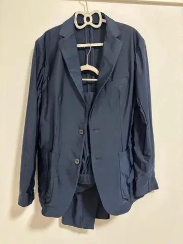 ISAIO 이사이오 네이비 수트 X 사이즈 상하의 세트