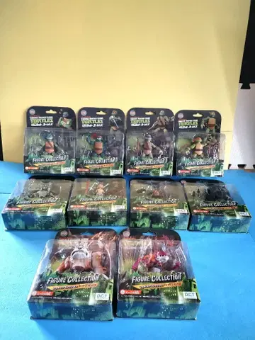 뮤턴트 터틀즈 피규어 컬렉션 10종류 playmates