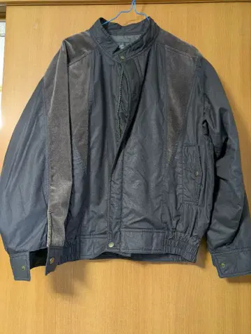 남성용 점퍼 (다크 그레이 집업) 사이즈 L