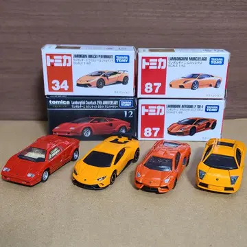 토미카 람보르기니 4대 세트
