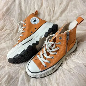 CONVERSE 올스타 통굽 스니커즈 오렌지 24.5cm